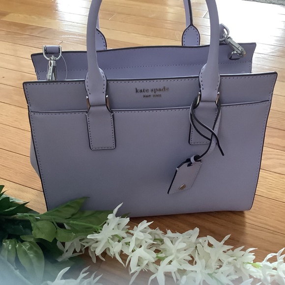 kate spade Handbags - Kate Spade Cameron Medium Satchel in Frozen Lilac (960)